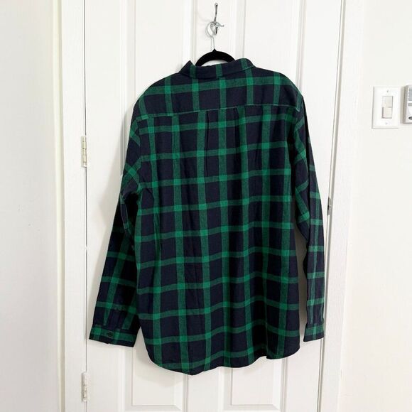NWT Men Good Counsel Strom Long Sleeve Flannel Shirt in Green Size XLT - Picture 2 of 10